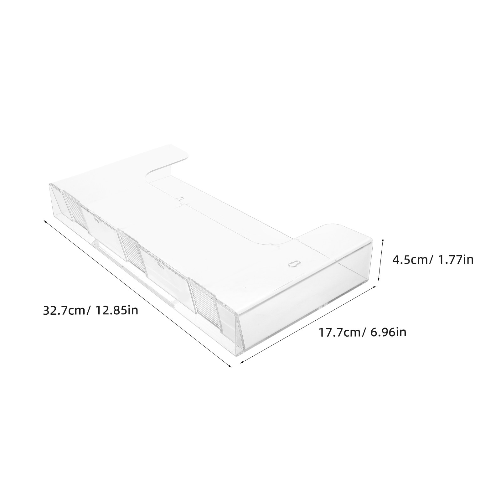 2Pcs 벽 파일 홀더 아크릴 투명 벽걸이 형 문서 주 - Magazine Holder Rack 리뷰 및 가격