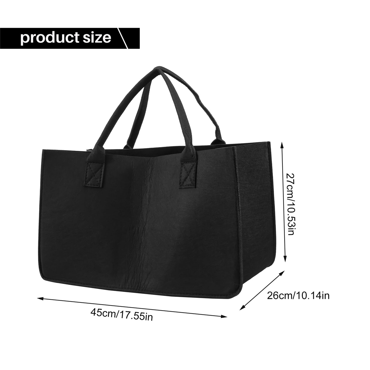 CHFL 벽난로 나무 펠트 보관 가방 바구니 잡지 랙  - Magazine Holder Rack 리뷰 및 가격