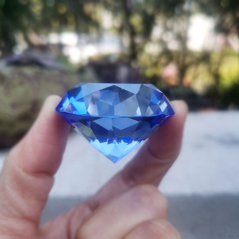 1개 크리스탈 다이아몬드 페이퍼웨이트 컷 글라스 보석  - Paper Weight Crystal 리뷰 및 가격