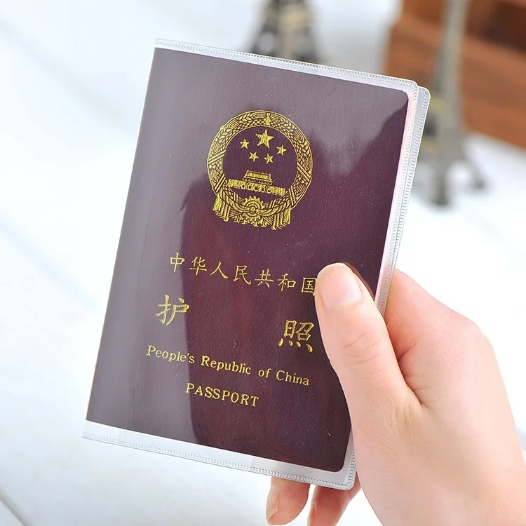 3Pcs 새로운 여권 보호 커버 투명 서리로 덥은 PV - Index Card Holder 리뷰 및 가격