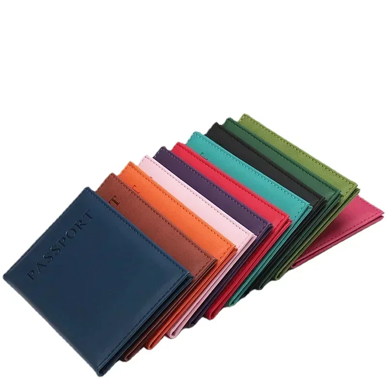 패션 여성 남성 여권 커버 Pu 가죽 솔리드 컬러 여행 - Index Card Holder 리뷰 및 가격