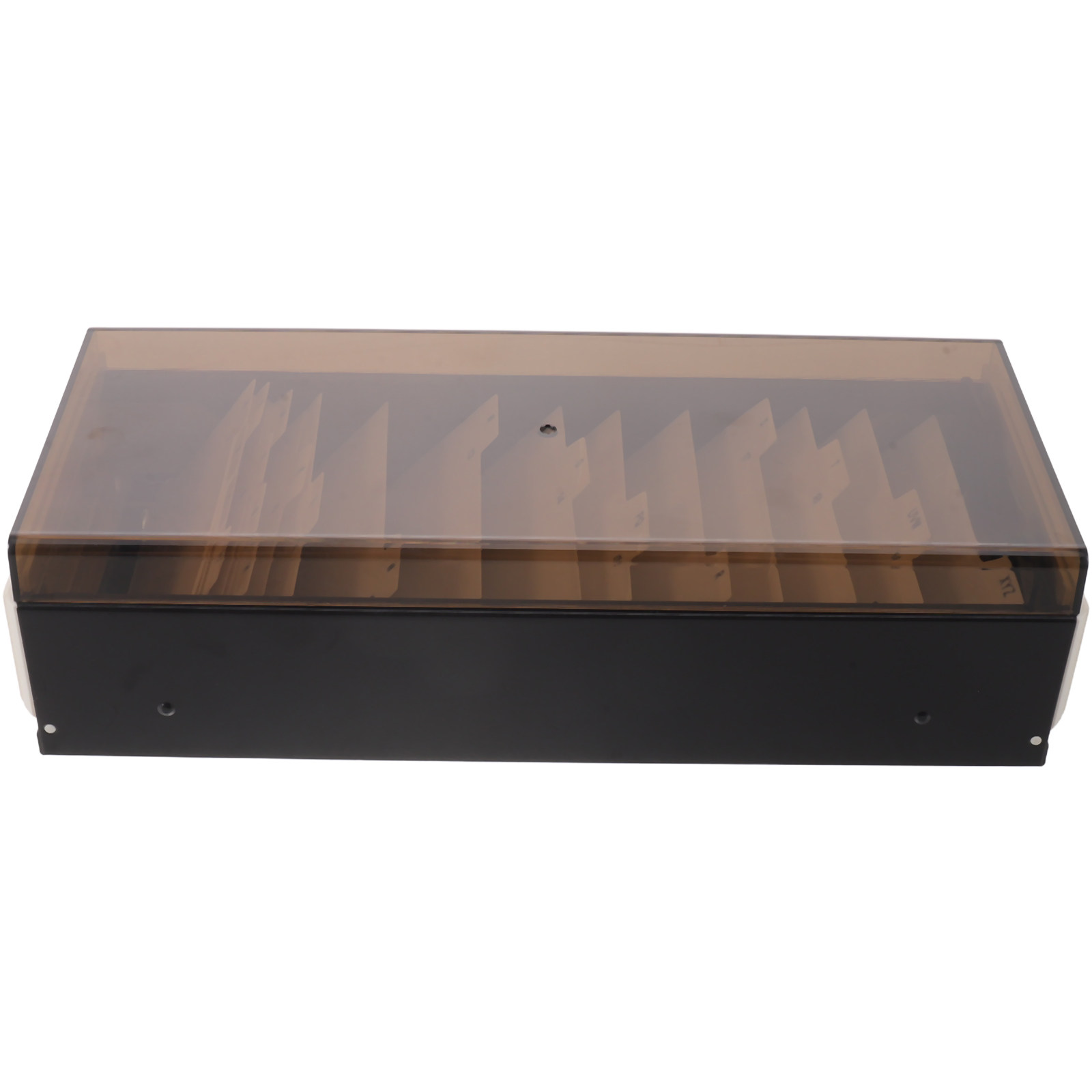 대용량 명함 보관함 블랙 데스크탑 정리함 뚜껑 알파벳  - Index Card Holder 리뷰 및 가격