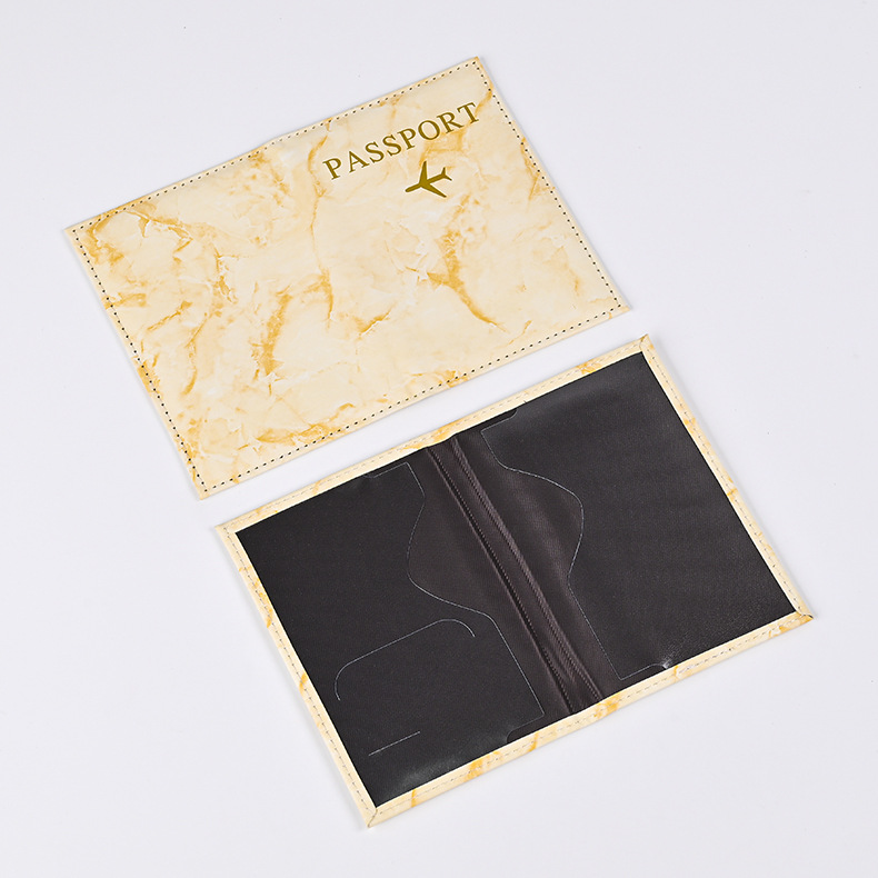 마카롱 컬러 대리석 패턴 여권 커버 초박형 문서 홀더  - Index Card Holder 리뷰 및 가격