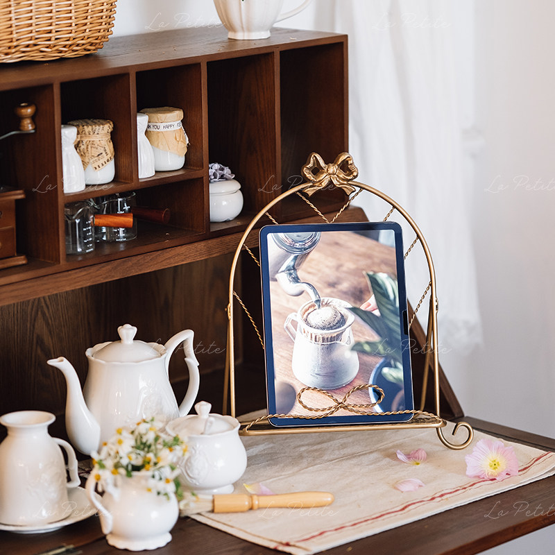 빈티지 금속 보관 랙 견고한 데스크탑 책 잡지 홀더 주 - Magazine Holder Rack 리뷰 및 가격