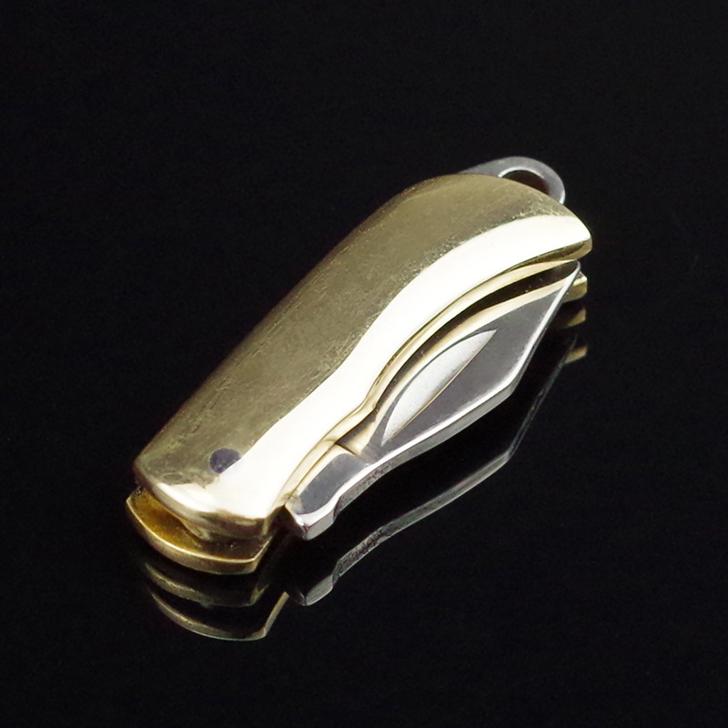 황동 포켓 접는 나이프 휴대용 키 체인 편지 오프너 다 - Letter Opener Brass 리뷰 및 가격