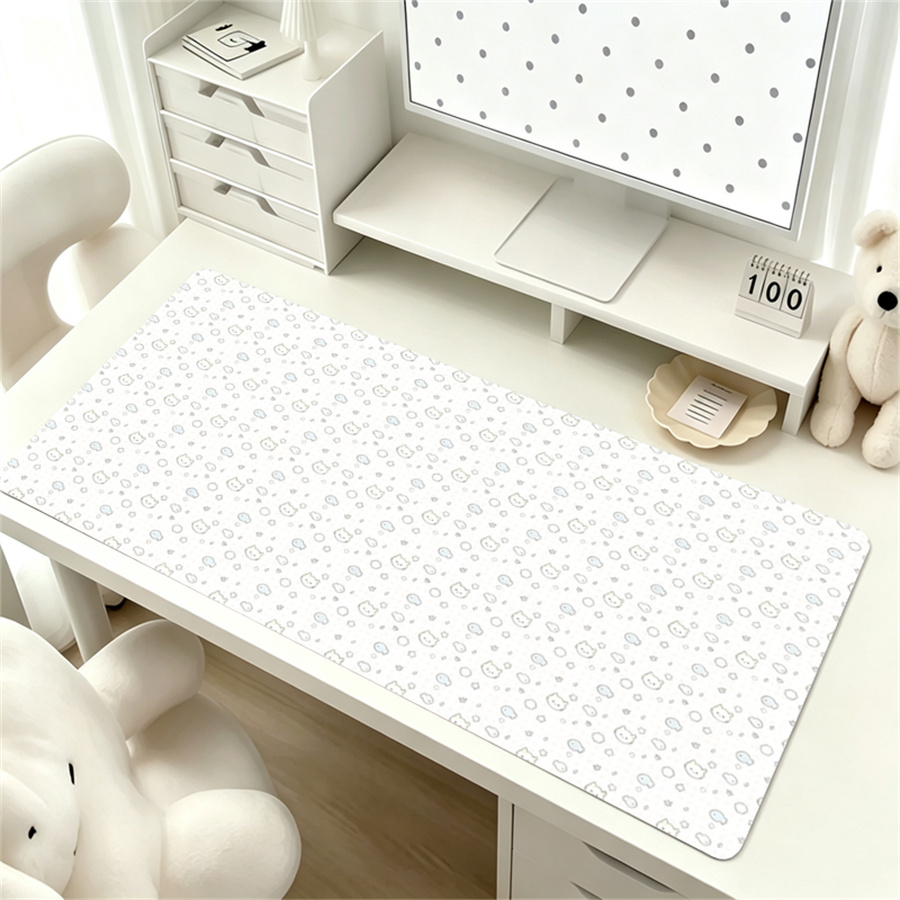 귀여운 가죽 책상 매트 식탁보 장식 핑크 애니메이션 Y - Leather Desk Pad 리뷰 및 가격