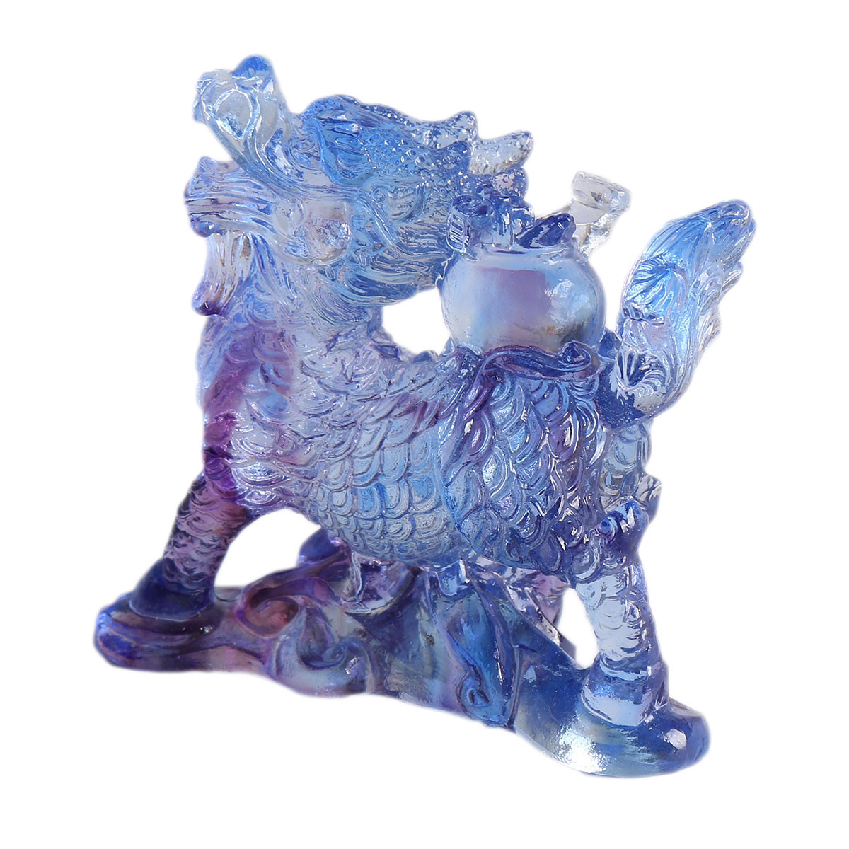 중국식 리우리 크리스탈 풍수 치린 조각상 문진 동물 피 - Paper Weight Crystal 리뷰 및 가격